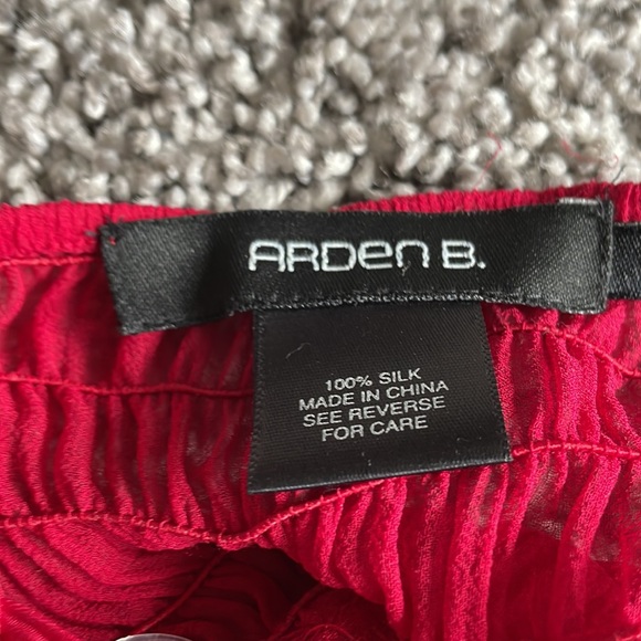 COPY - Arden B. Silk top with spaghetti straps - Picture 3 of 3